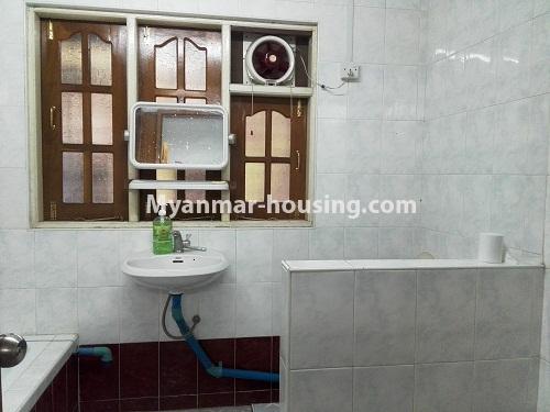 Myanmar real estate - for rent property - No.4110 - Apartment for rent in Downtown. - washing place
