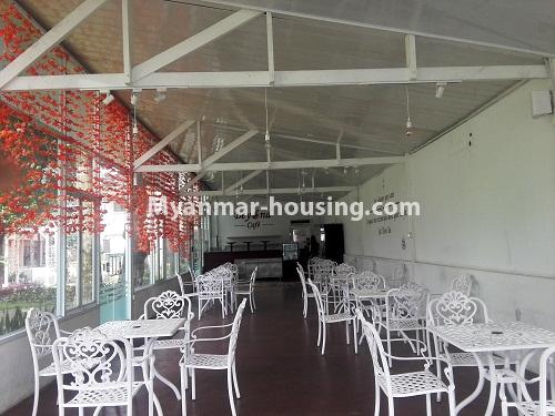 Myanmar real estate - for rent property - No.4111 - Coffee Shop or Restaurant for rent near Inya Lake! - inside hall