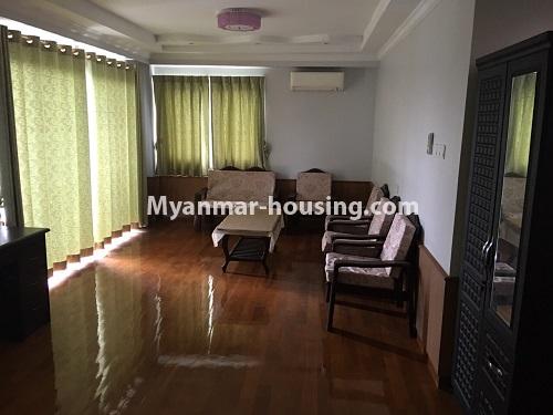 Myanmar real estate - for rent property - No.4112 - New Condo room for rent in Ahlone. - single bedroom