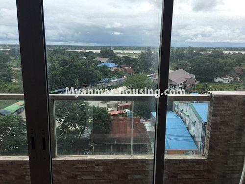 Myanmar real estate - for rent property - No.4112 - New Condo room for rent in Ahlone. - outside view