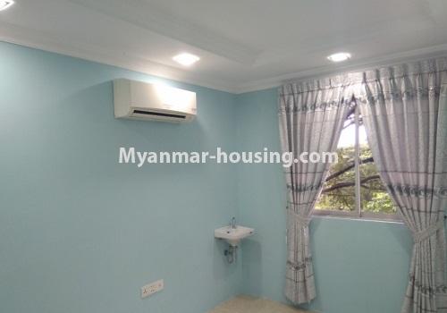 Myanmar real estate - for rent property - No.4113 - Nice condo room near Tarmwe Ocean Centre! - master bedroom