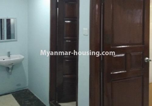 Myanmar real estate - for rent property - No.4113 - Nice condo room near Tarmwe Ocean Centre! - main door