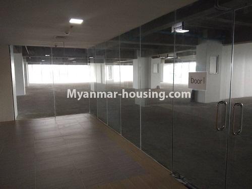 Myanmar real estate - for rent property - No.4114 - New office room for rent on Pyay Road - Hall