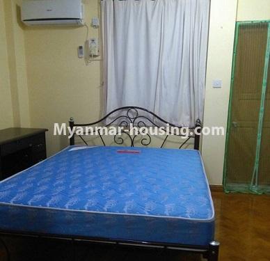 Myanmar real estate - for rent property - No.4117 - Condo room for rent in Kamaryut . - Master bed room
