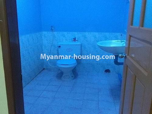 Myanmar real estate - for rent property - No.4117 - Condo room for rent in Kamaryut . - compound toilet