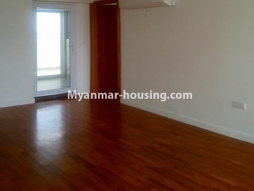 Myanmar real estate - for rent property - No.4118 - Penthouse Condo room for rent in Hlaing. - inside view