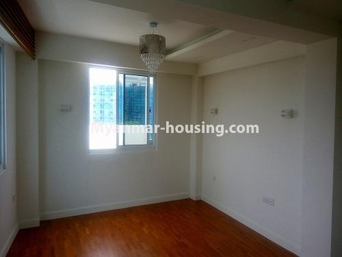 Myanmar real estate - for rent property - No.4118 - Penthouse Condo room for rent in Hlaing. - Bed room