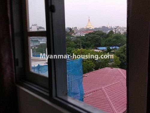 Myanmar real estate - for rent property - No.4120 - A good Apartment for Rent in Bahan. - outside View