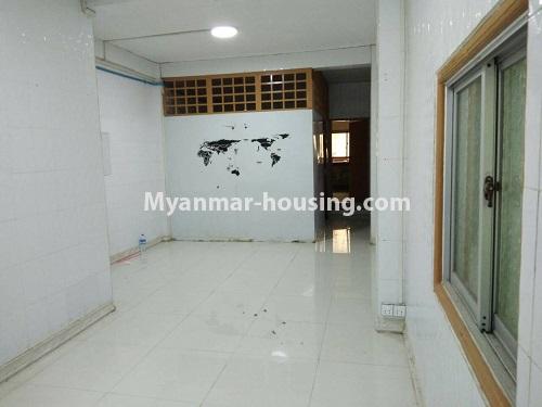 Myanmar real estate - for rent property - No.4127 - A good Apartment for rent in Ahlone. - Hall