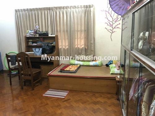 Myanmar real estate - for rent property - No.4140 - Landed house for rent in Bo Gyoke Village, Thin Gann Gyun! - master bedroom