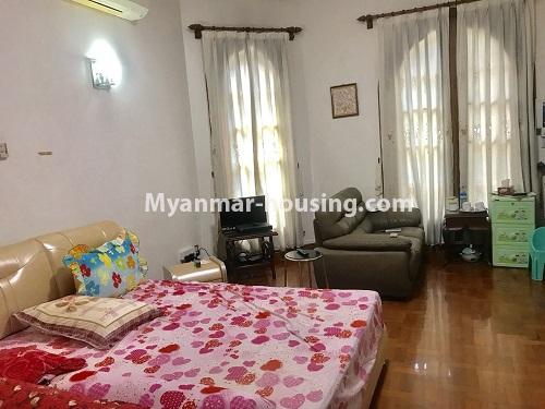 Myanmar real estate - for rent property - No.4144 - Nice Villa for rent in 7 Mile! - Master bedroom 1