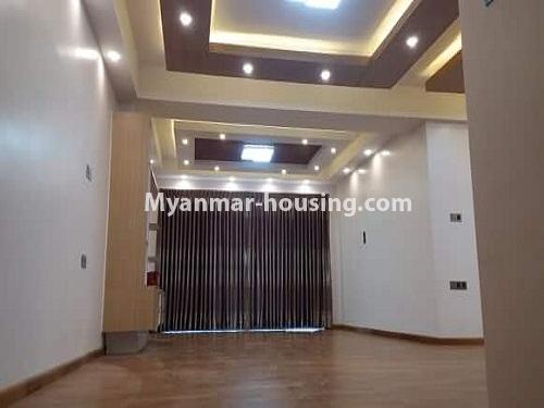 缅甸房地产 - 出租物件 - No.4147 - New condo room for rent in Ahlone. - master bedroom