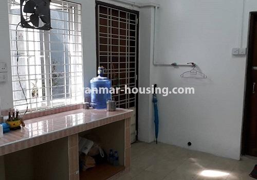 Myanmar real estate - for rent property - No.4149 - Ground Floor Apartment for rent in Tarmway! - kitchen view
