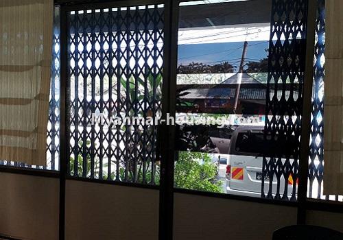 Myanmar real estate - for rent property - No.4149 - Ground Floor Apartment for rent in Tarmway! - outside view from the window