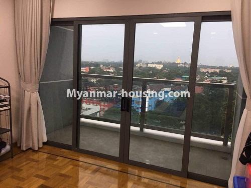 Myanmar real estate - for rent property - No.4150 - Hill Top Vista Condo room for rent in Ahlone! - another master bedroom