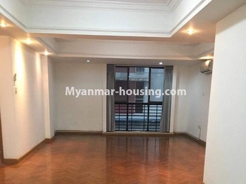 Myanmar real estate - for rent property - No.4152 - Condo room for rent in 9 Mile Ocean! - living room