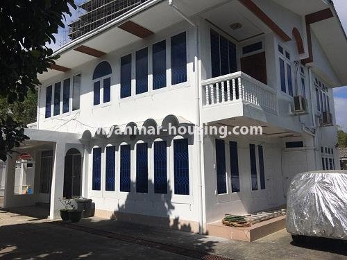 Myanmar real estate - for rent property - No.4153 - Landed house for rent in Mayangone! - house view