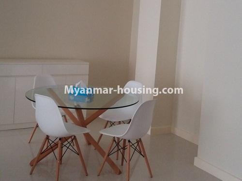 Myanmar real estate - for rent property - No.4155 - Star City Condo room for rent in Thanlyin! - dining area
