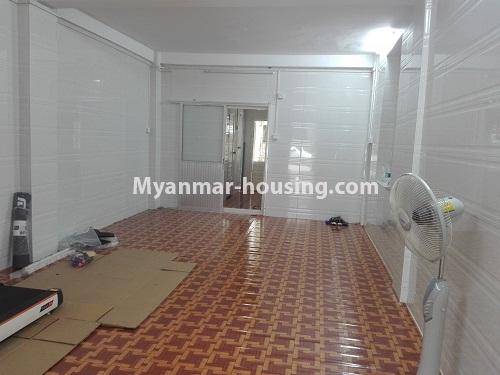 Myanmar real estate - for rent property - No.4156 - Ground floor apartment for rent in Lanmadaw! - front hall