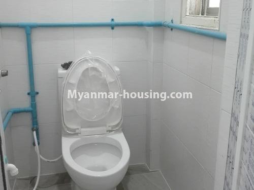 Myanmar real estate - for rent property - No.4156 - Ground floor apartment for rent in Lanmadaw! - toilet