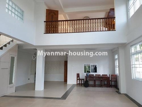 Myanmar real estate - for rent property - No.4158 - A Good Landed house for Rent in South Okkalarpa. - inside