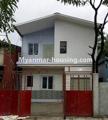 မြန်မာအိမ်ခြံမြေ - ငှားရန် property - No.4159 - တောင်ဥက္ကလာပတွင် လုံးချင်းနှစ်ထပ်တစ်လုံး ငှားရန်ရှိသည်။house view