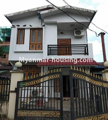 缅甸房地产 - 出租物件 - No.4160 - Landed house for rent near 10 ward market in Shouth Okkalapa! - house view