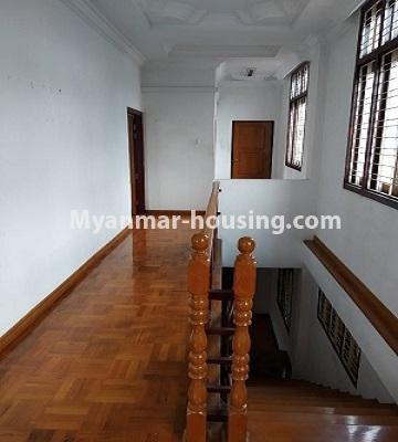 Myanmar real estate - for rent property - No.4160 - Landed house for rent near 10 ward market in Shouth Okkalapa! - upstairs view