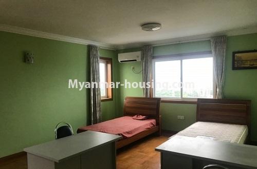 Myanmar real estate - for rent property - No.4161 - Standard decorated condo room in Sinmalite Business Tonwer! - single bedroom view