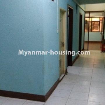 Myanmar real estate - for rent property - No.4163 - Office room for rent in MGW Condo! - hallway to kitchen