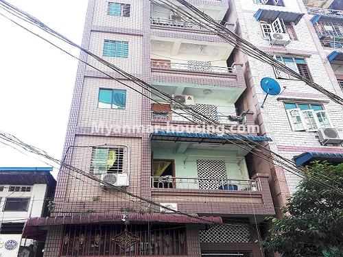Myanmar real estate - for rent property - No.4164 - A good Apartment for rent in Bahan. - Building view