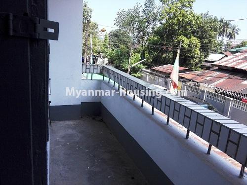 Myanmar real estate - for rent property - No.4165 - A good Apartment for rent near Gamone Pwint Shopping in Mayangone. - Outside