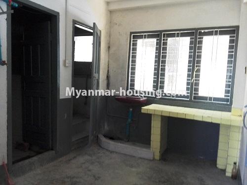 Myanmar real estate - for rent property - No.4165 - A good Apartment for rent near Gamone Pwint Shopping in Mayangone. - Kitchen