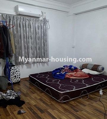 Myanmar real estate - for rent property - No.4168 - Apartment for rent in Yankin! - master bedroom