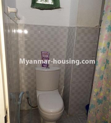 Myanmar real estate - for rent property - No.4168 - Apartment for rent in Yankin! - compound toilet 