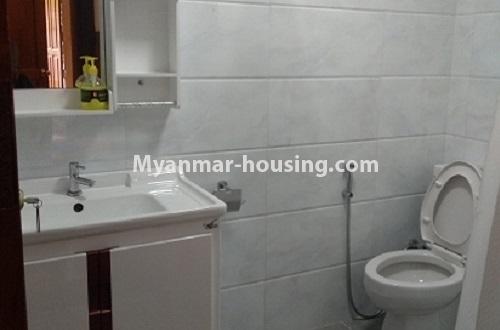 Myanmar real estate - for rent property - No.4169 - Nice landed house in Golden Valley, Bahan! - bathroom view