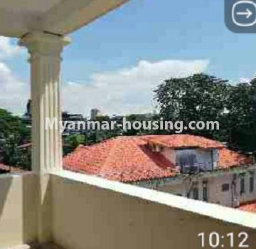 Myanmar real estate - for rent property - No.4170 - Landed house for rent in Tarmway! - outside view