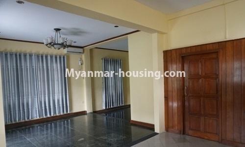 Myanmar real estate - for rent property - No.4171 - Landed house in Bahan! - living room view