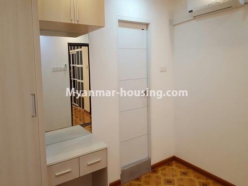ミャンマー不動産 - 賃貸物件 - No.4174 - Pent house condo room for rent in Kamaryut! - bedroom view