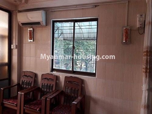 Myanmar real estate - for rent property - No.4177 - Nice apartment for rent in Sanchaung! - living room