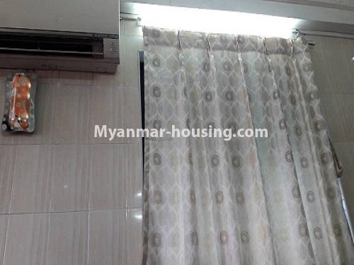 Myanmar real estate - for rent property - No.4177 - Nice apartment for rent in Sanchaung! - aircon in bedroom