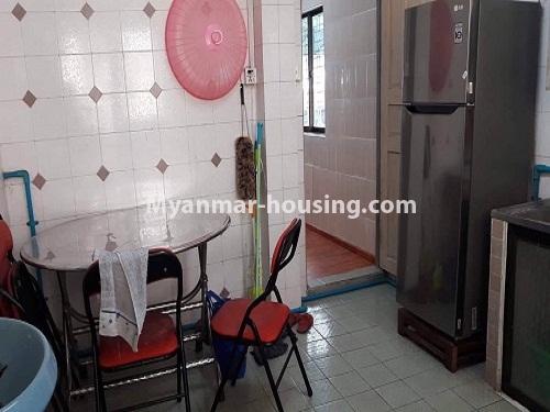 缅甸房地产 - 出租物件 - No.4177 - Nice apartment for rent in Sanchaung! - dining area