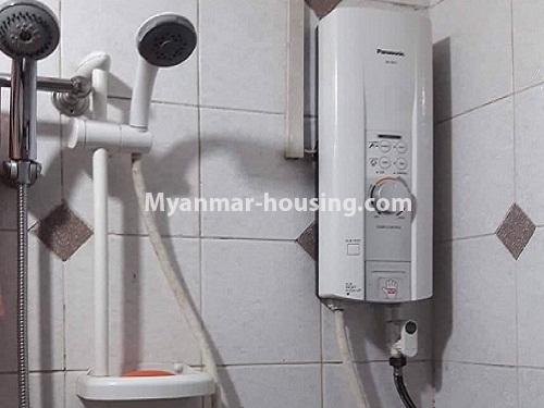 မြန်မာအိမ်ခြံမြေ - ငှားရန် property - No.4177 - စမ်းချောင်းတွင် တိုက်ခန်းငှါးရန်ရှိသည်။water heater