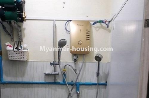 Myanmar real estate - for rent property - No.4178 - Apartment for rent in Sanchaung! - bathroom