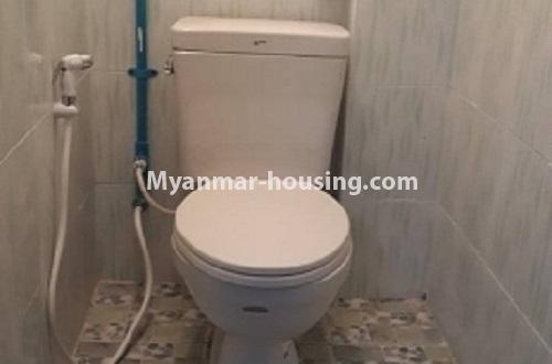 Myanmar real estate - for rent property - No.4178 - Apartment for rent in Sanchaung! - toilet