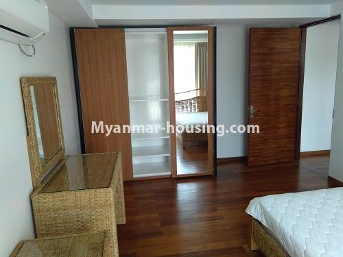 ミャンマー不動産 - 賃貸物件 - No.4180 - Nice condo room with excelolent view for rent in Bahan! - another bedroom
