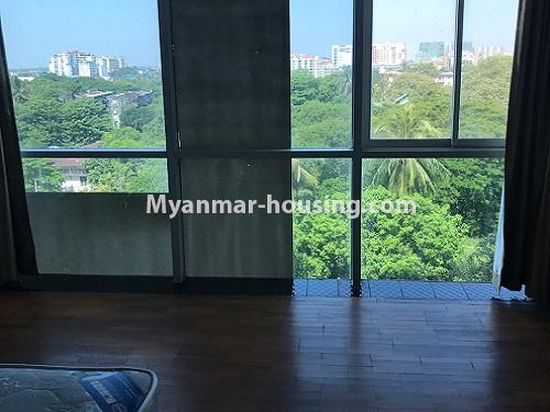 Myanmar real estate - for rent property - No.4183 - A good Condominium Room for rent in Ahlone! - outside view