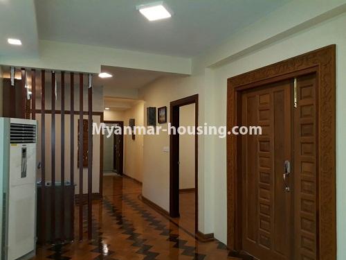 Myanmar real estate - for rent property - No.4187 - Serviced room for rent in Golden Valley, Bahan! - room view