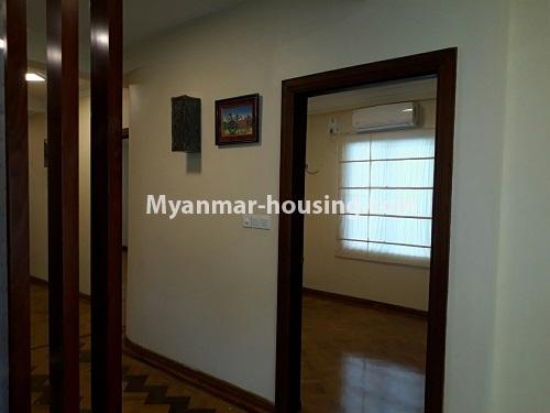 Myanmar real estate - for rent property - No.4187 - Serviced room for rent in Golden Valley, Bahan! - master bedroom