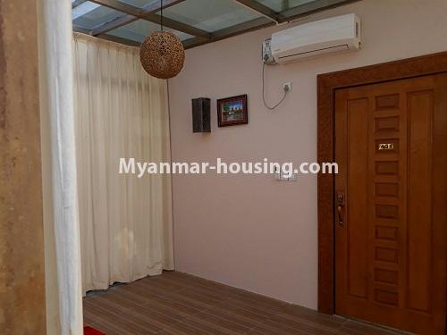 Myanmar real estate - for rent property - No.4187 - Serviced room for rent in Golden Valley, Bahan! - another bedroom